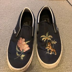 Embroidered Vans
